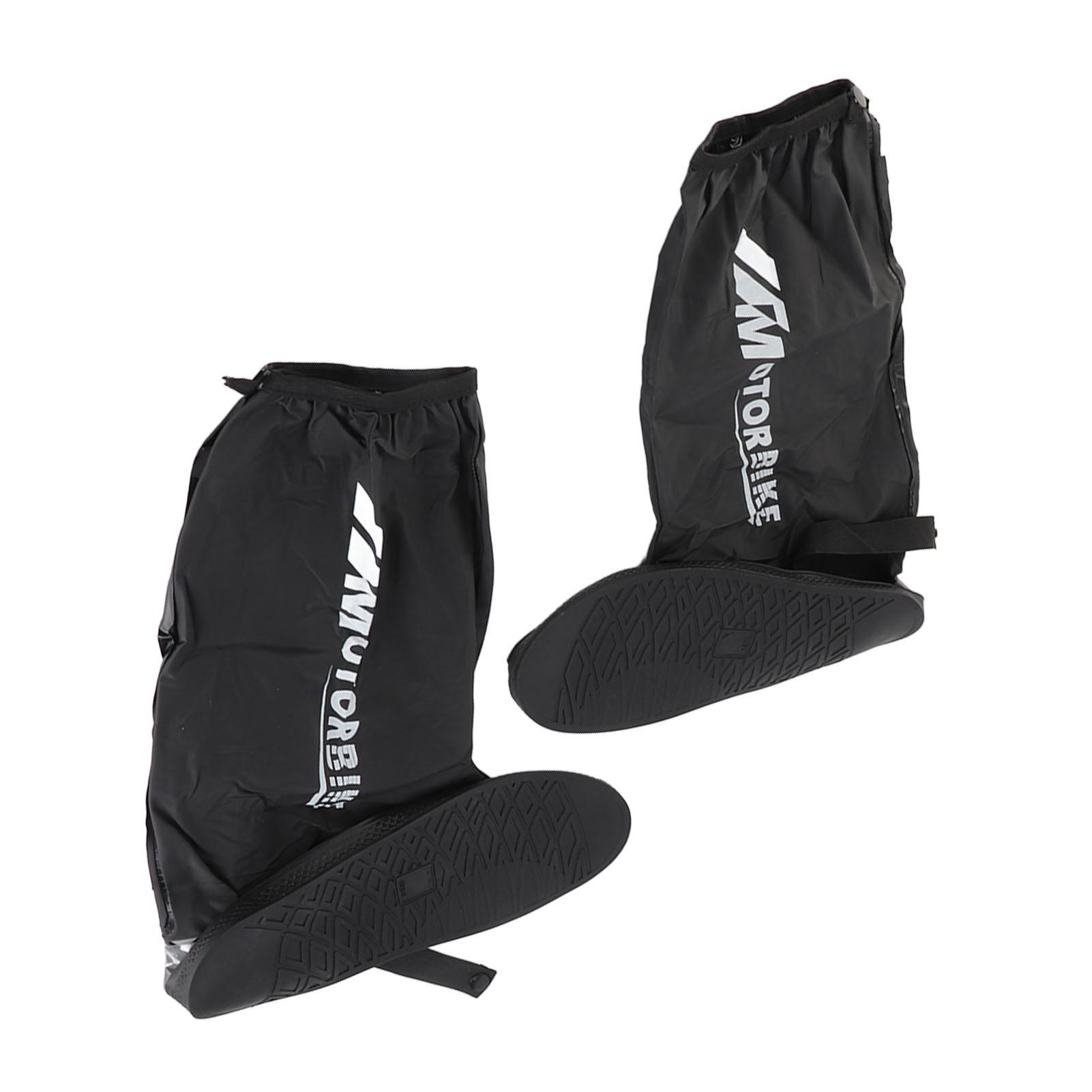 1 пара водонепроницаемых чехлов на обувь из ПВХ, складные, влагостойкие, высокие, для езды на велосипеде, катания на лыжах, рыбалки, альпинизма