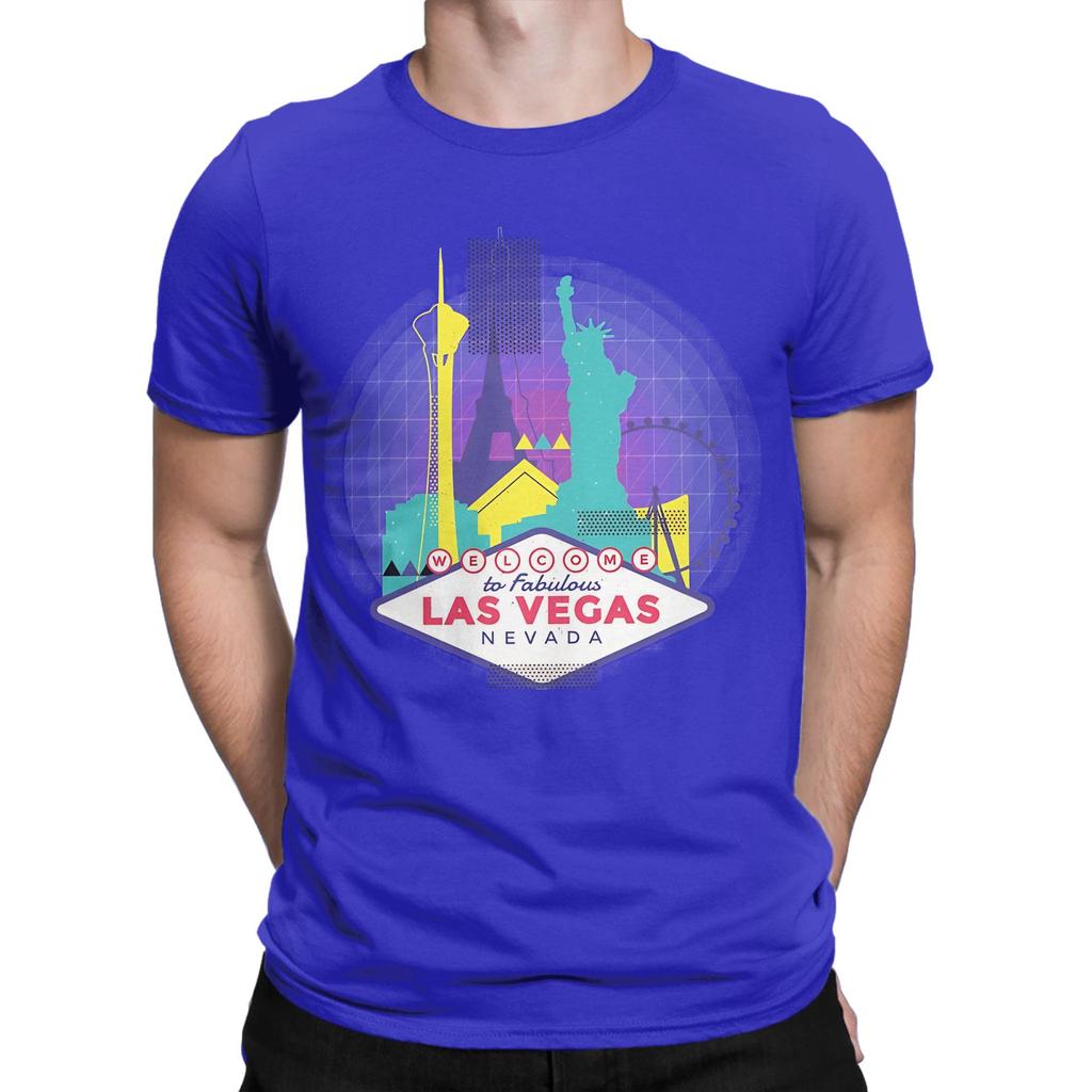 Las Vegas Nevada Skyline Novelty 100 Cotton Tshirt Fabulous Las Vegas Tees Tops For Unisex