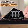 Guitar Leveling Guitar String Action Gauge Aluminium Zinc Zinc Alloy Buzzing Fret Catcher  Folk Guitar