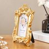 Antique Ornate Rectangles Photo Frame for Tabletop Wall Display,Retro Picture Frame,Decorative Photo Frame Home Decors