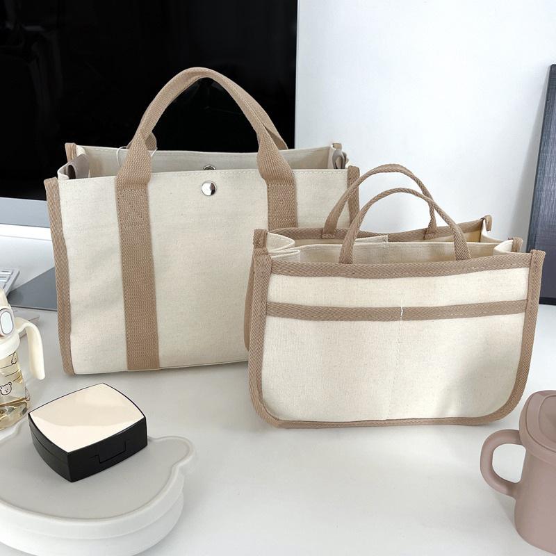 New Canvas Bag Shoulder Messenger Bag Large Capacity Multi-function Bag