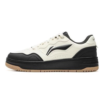 Li Ning Tianji Soft Synthetic Leather Slip Resistant, Abrasion Resistant, Breathable Low Top Skateboard Shoes Women's AGCU310-4