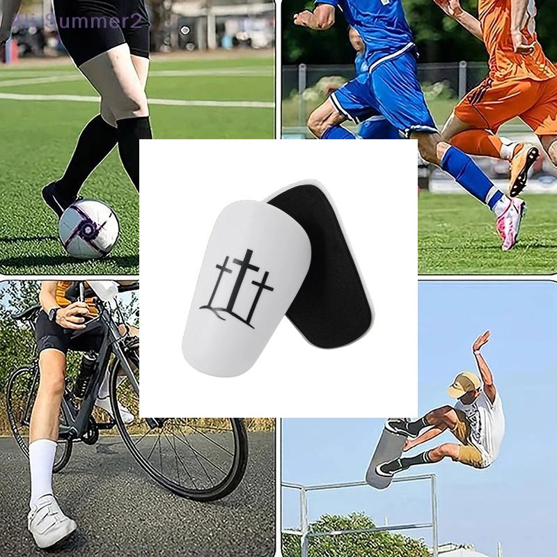 1Pair Mini Football Shin Guards Lightweight Soccer Training Shank Board Wear-resistant Shock Absorbing Leg Protector Shin Pad