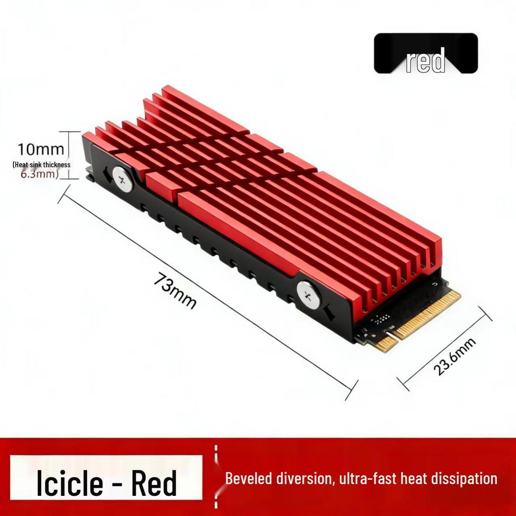 Iceberg M2 Pro SSD Cooler: Supports PS5 2280 NVMe M.2 Solid State Drives