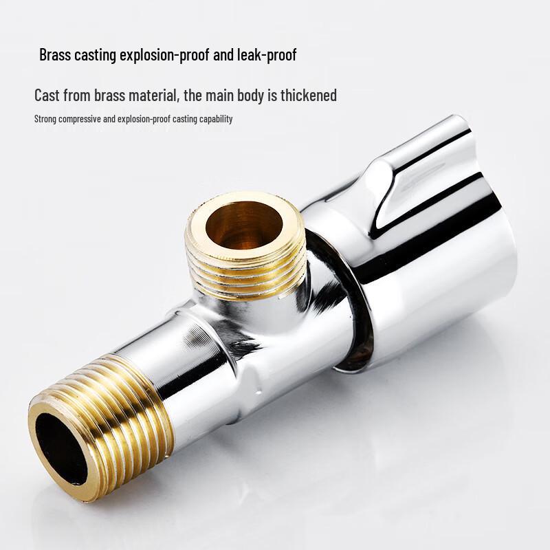 Xuan Yong Copper 1-in-2-out Angle Valve