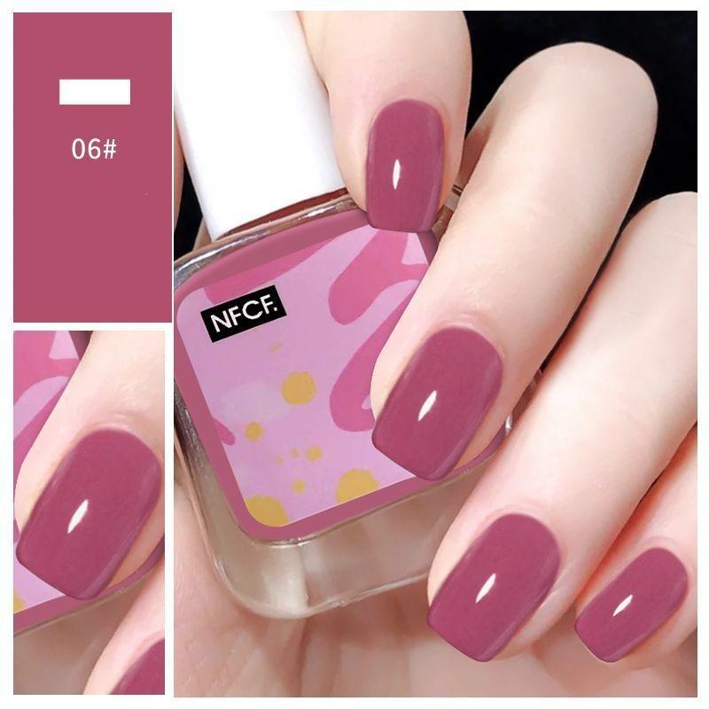 New Nail Polish Is Non-peelable and Waterproof