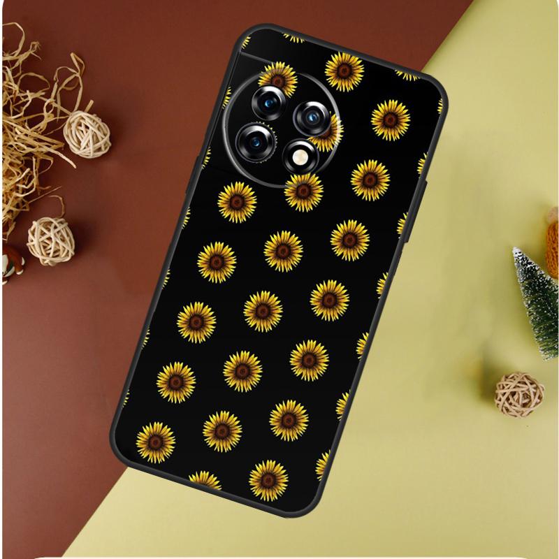 Summer Daisy Sunflower Floral For OnePlus Nord CE 4 3 2 Lite N20 N30 9 10 Pro 8T 9RT 10T 10R 13R 12R 11 12 13 Phone Case