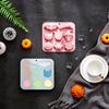2 Pieces Halloween Theme Silicone Molds Set Cat, Bat, Ghost, Skeleton, Pumpkin, Big Pot, Spider Net Patterns Homemade Cake Mold