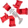 5Pcs Battery Holder Wall Mount Battery Dock Holder For Power Tool Holder Bracket Fixing Protector For Battery Fixing