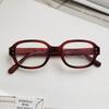 Vintage Square Frame Eyeglass Women Red Computer Reading Glasses Clear Anti Blue Light Blocking Eyewears Decorative Goggles