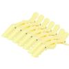 Pack Of 7 Neutral Alligator Double-Hinged Hair Clips For Women Hair Styling Professional Salon Use
