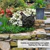 Plastic Chicken Statues Garden Ornaments Garden Card Insertion Creative Hen Yard Ornaments