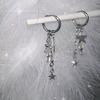 2023 Star Long Tassels Earrings Personality Ear Jewelry Fashion Ear Decorations