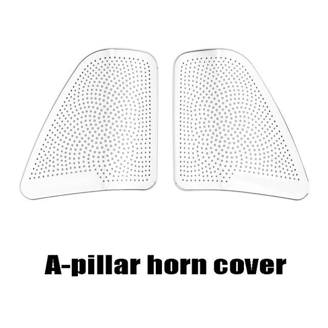 LHD RHD Auto Stereo Lautsprecher Tür Aufkleber Abdeckung Für BMW X5 E70 F15 2008-2018 Edelstahl Trim Auto styling Auto