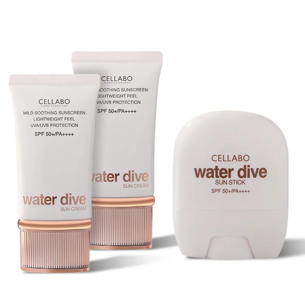 CELLABO Season 3 Water Dive Sun Cream 60g x 2 + Sun Stick / Lee Chan-seok Sun Cream / Latest Model