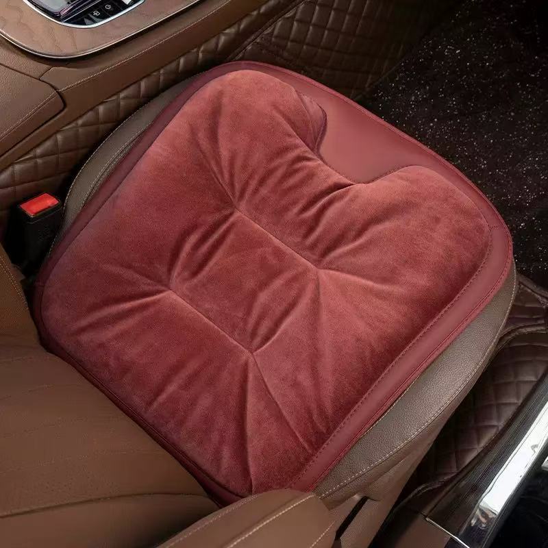 Car Seat Cushion Rear Integrated Flannel All-season Cushion Protective Pad Seat Cushion&35