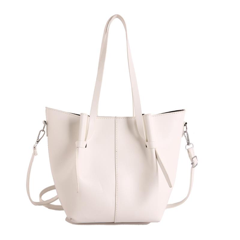 Spring new high-value commuter bag women's fashion commuter large-capacity shoulder oblique span tote bag
