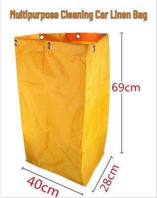 Sturdy Multifunctional Canvas Linen Bag for Hotel and Car Cleaning