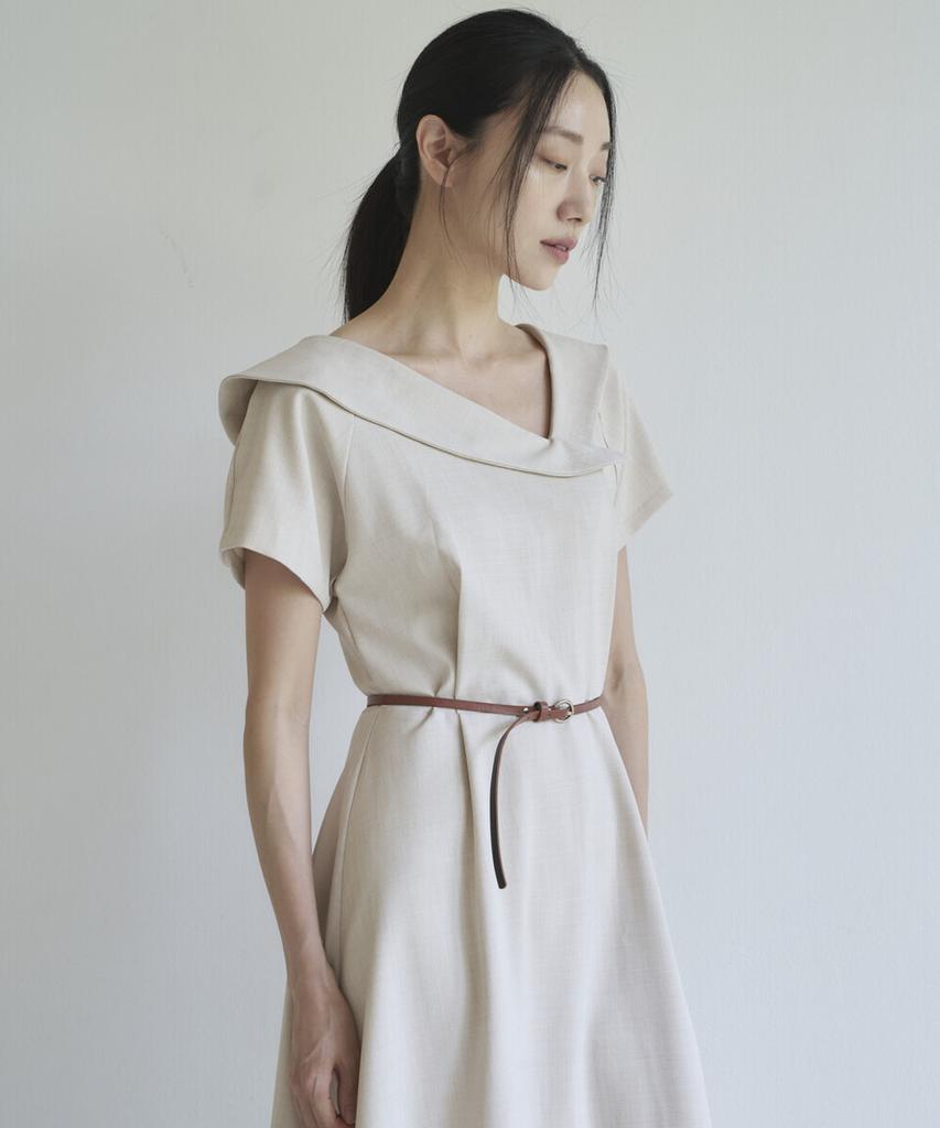 Eima Anne Asymmetrical Dress_2Color