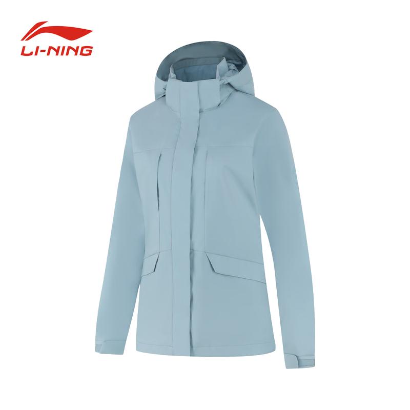 Li-Ning Unisex Water-Repellent Hooded Windbreaker Jacket