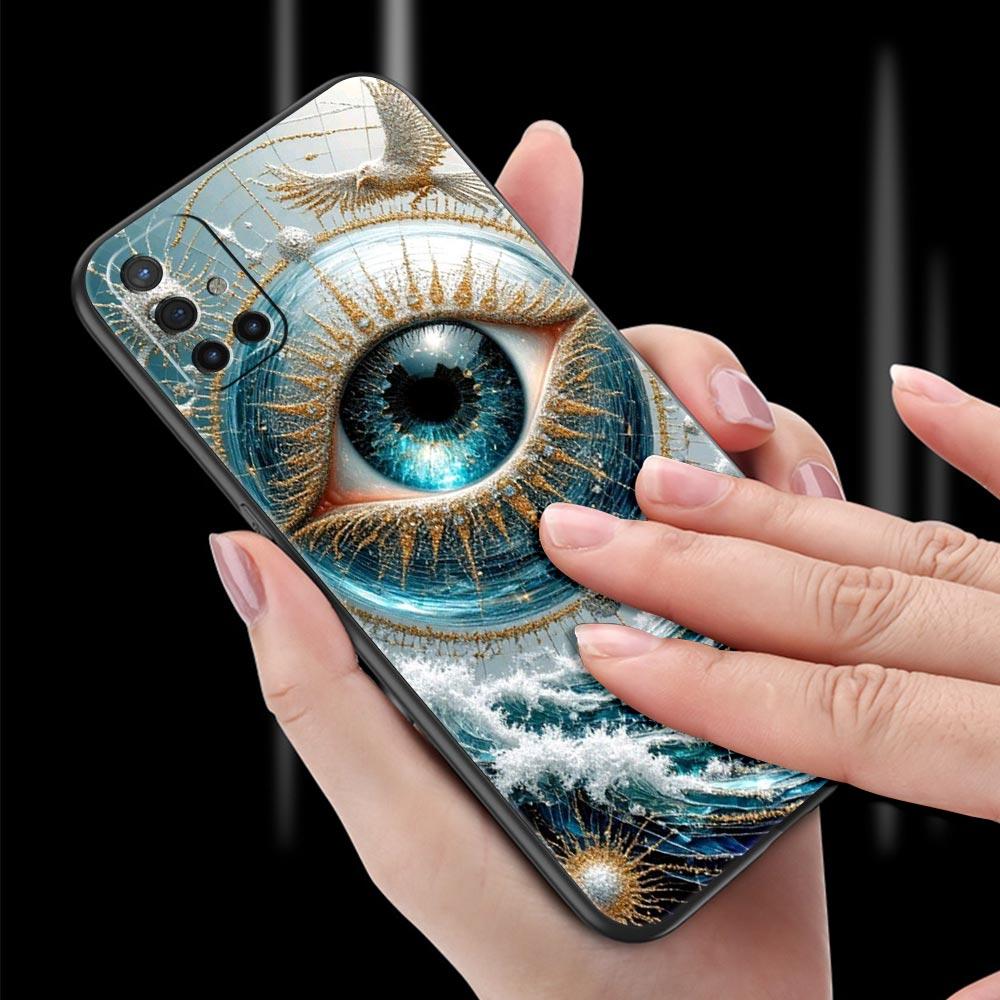 Phone Case For Oneplus 13R 13 12 10T 11 R10 Nord N100 N200 N10 9 9R CE 2 3 Z Pro Lite 5G Soft TPU Cover Fashion Eyelashes Eyes