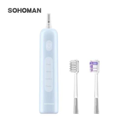Escova de Dentes Elétrica Sônica Inteligente SOHOMAN Y3 Plugue CN (adaptador incluso)