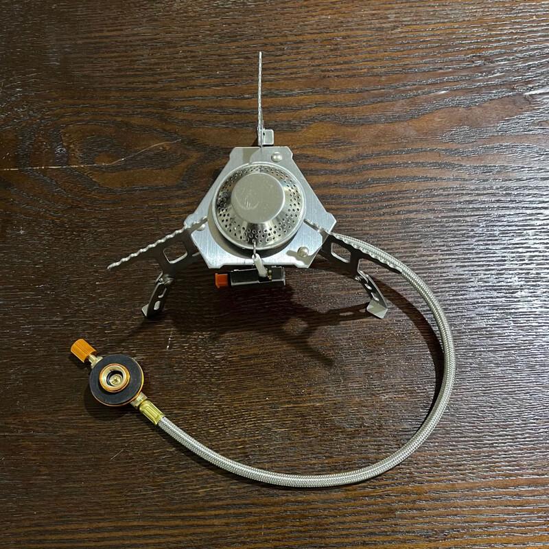 OEING Foldable Windproof Outdoor BBQ Cassette Stove