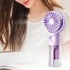 Portable Handheld Fan Adjustable Angle USB Rechargeable Table Fan Pocket Personal Hand Fan for Picnics Makeup Office Travel Home