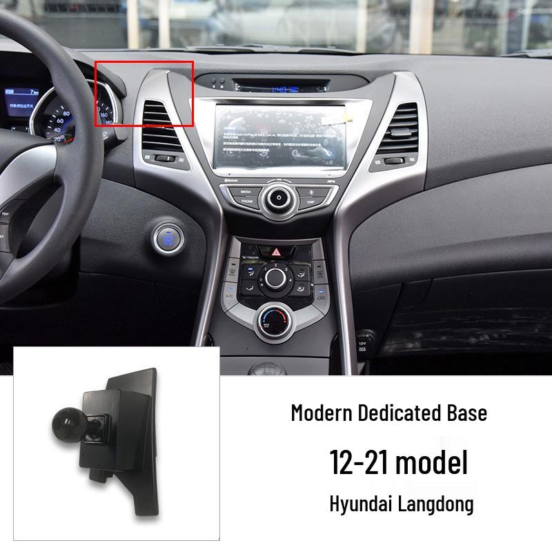 Custom Hyundai Tucson 2019 Car Phone Holder - Interior Clip-on Gravity Mount