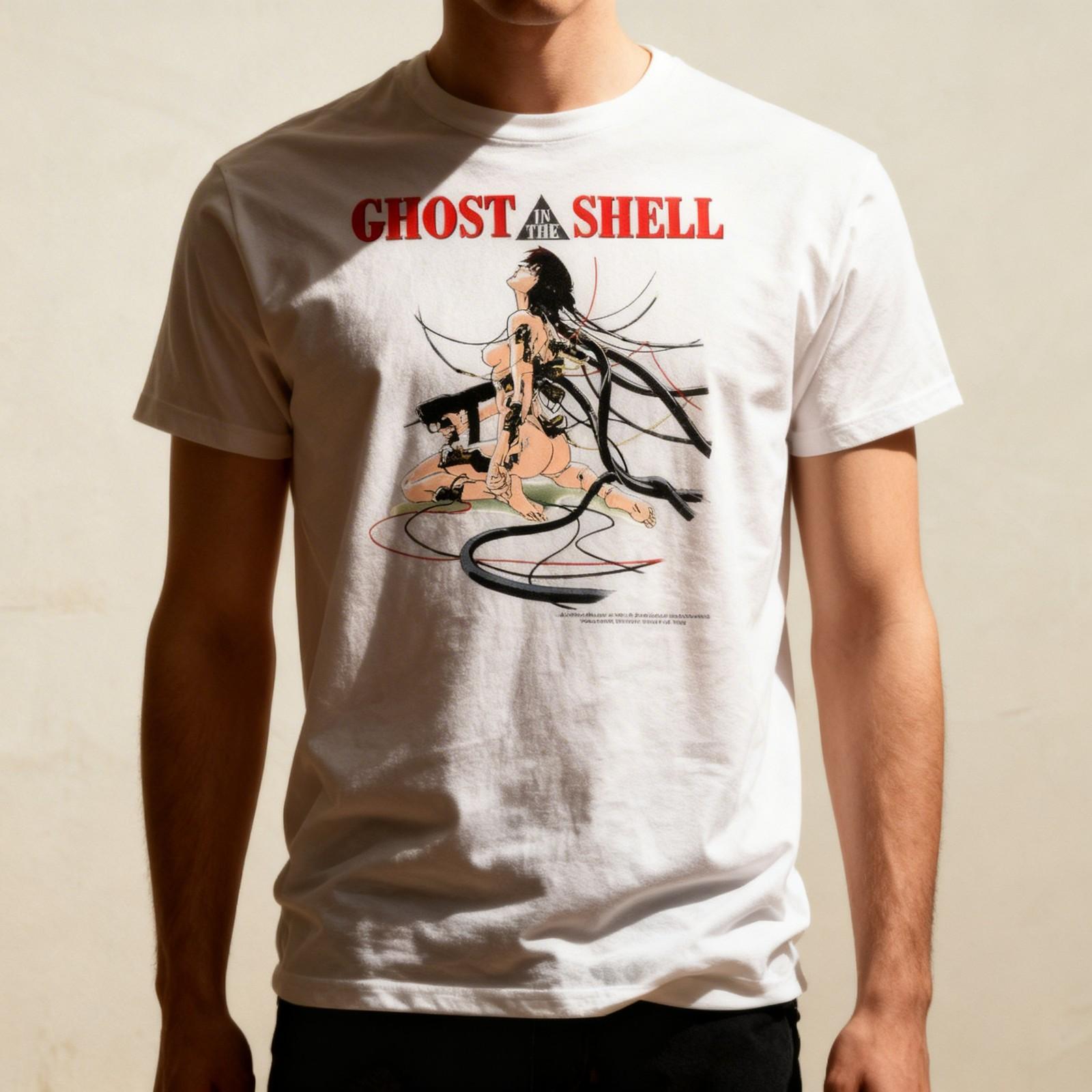 90s Ghost In The Shell Graphic T shirt Unisex T-Shirt XXXL