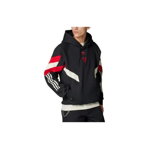 Adidas Originals Manchester United Badge American Sweatshirt IS6521 Men's Black