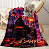 Grand Theft Auto Gta Vi Game Art Blanket Comfortable Perfect For Seaside Bed Couch For All Occasions Playful Design Ideal Gift For Birthday Valentine'