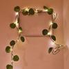 Christmas Wreath with Twinkling Fairy Lights Faux Olive Vine Garland Indoor Outdoor Holiday Decor for Fireplace Home