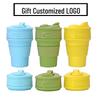 Silicone Folding Portable 350ml Cup – High-Temperature Resistant and Retractable for Outdoor Use