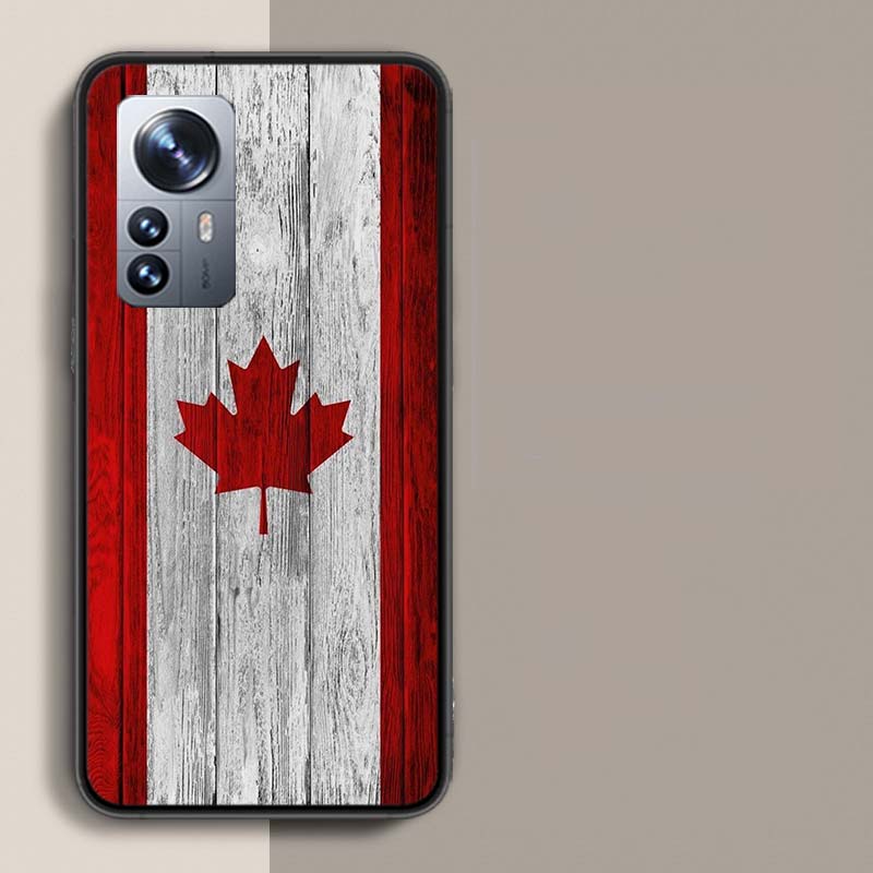 Canada National Football Team Logo Phone Case For Redmi Note 13 Pro Plus 14 Pro+ 12S 12 11S 11T 11E 11 10S 10 9S 9 Xiaomi Capa T
