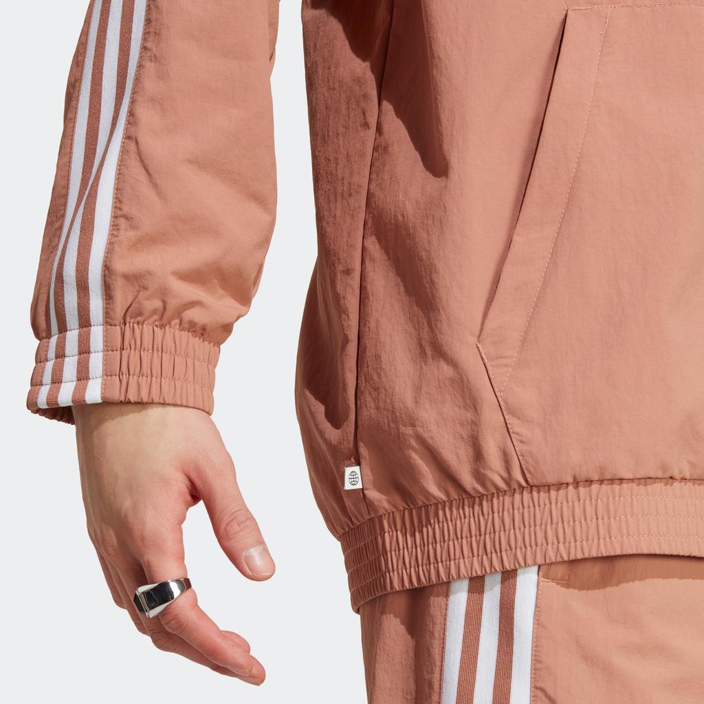 Adidas Originals Adicolor Classics Track Jacket With Stand Collar And Zip Men Jackets Sand-Brown IA6358