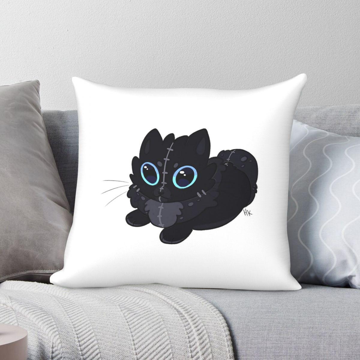 Exquisite Ornaments Unisex Felifaux Creatures Of Sonaria Square Pillowcase Polyester Linen Velvet Printed Decorative Pillow Case Sofa Seater Cushion Cover