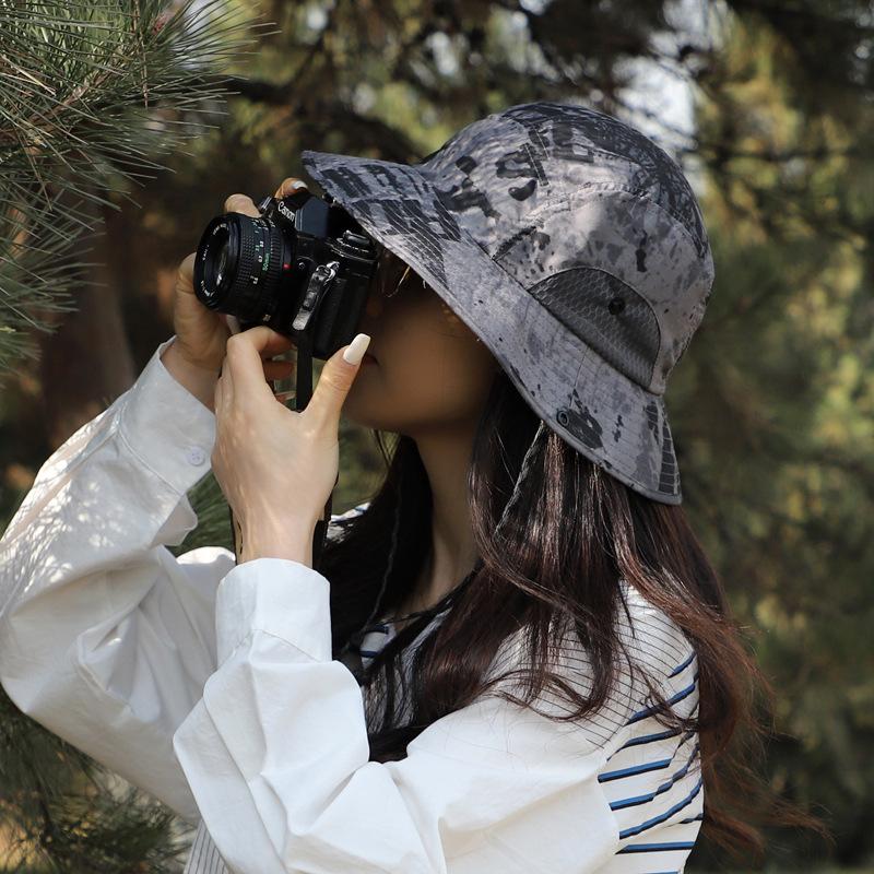 

Водонепроницаемая вентилируемая панама - классическая легкая складная исследовательская шляпа-ведро, солнцезащитная шляпа для мужчин, женщин, девочек, походов, кемпинга Adjustable