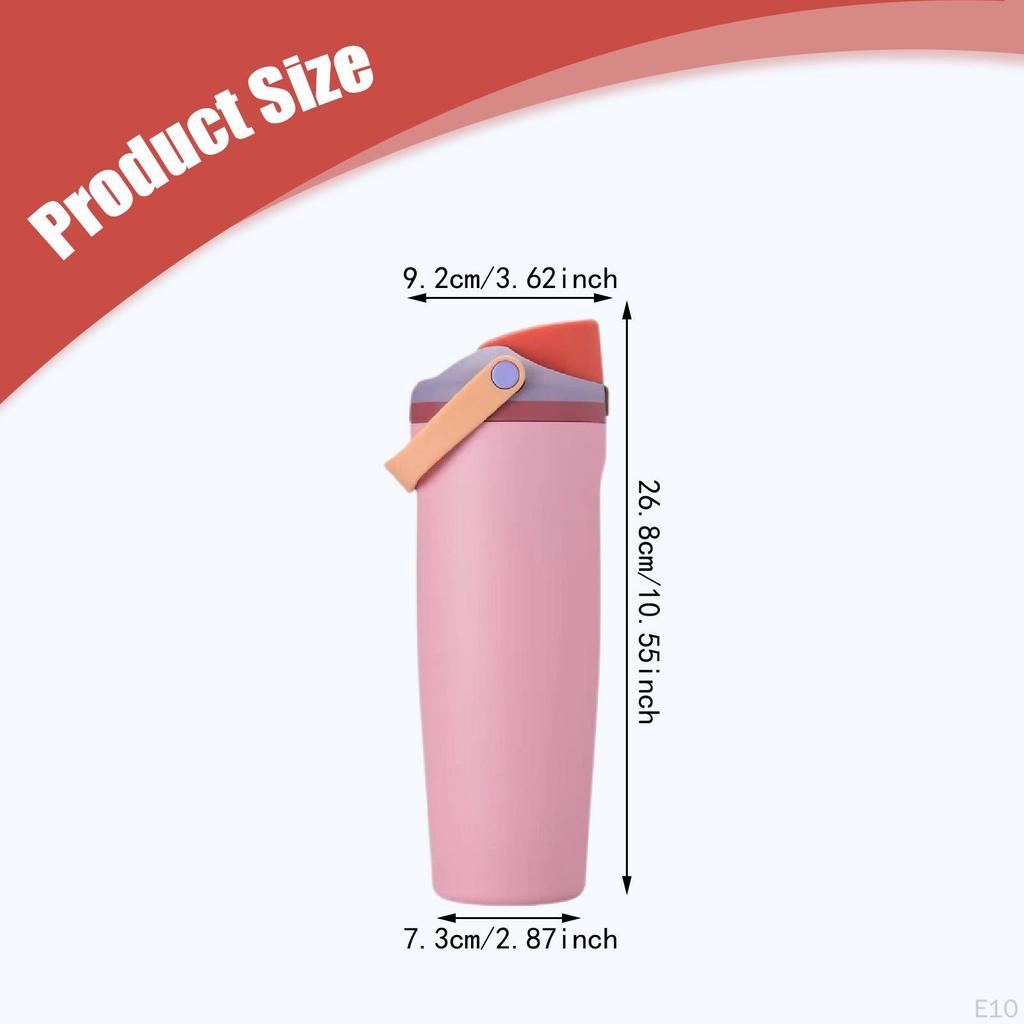 Insulated Water Bottle 30oz/900ml Outdoor Portable Keep Drinks Thermal Mug for Backpacking