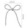 Elegant Diamond Embellished Bowknot Brooch Unique Collar Pin for Fashion Lovers