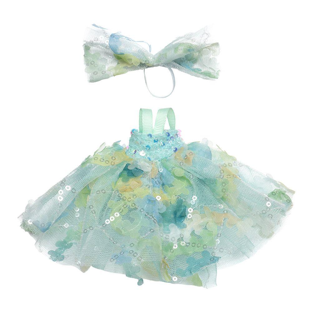 DIY Sewing Fabric Summer 16~17cm Dolls Dress Toys Lace Skirt Toys Clothes