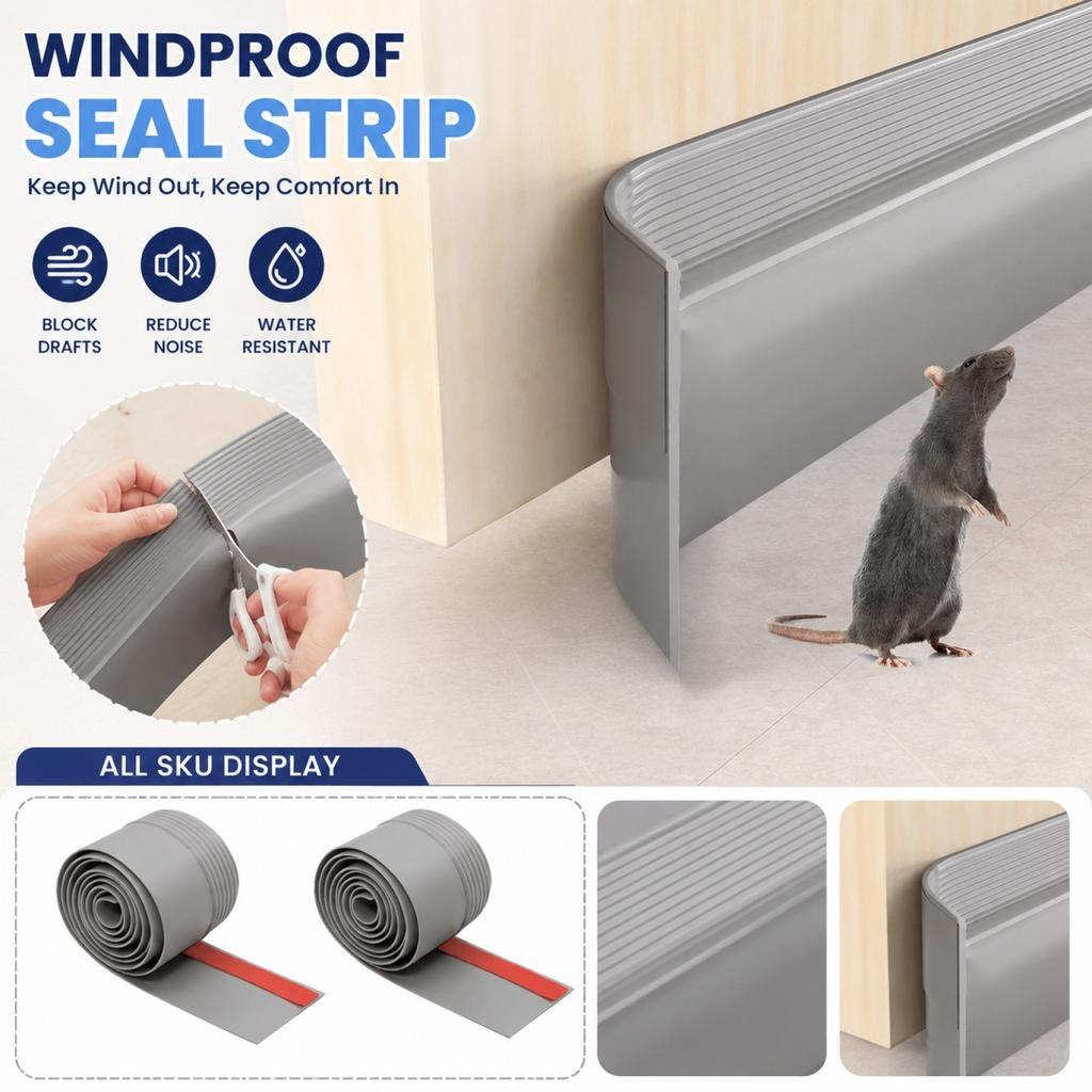 Door Window Draft Stopper Weather Stripping Seal Tape Self Adhesive Foam Strip 3 6cm Width 100cm Length Cut to Size for Home Insulation