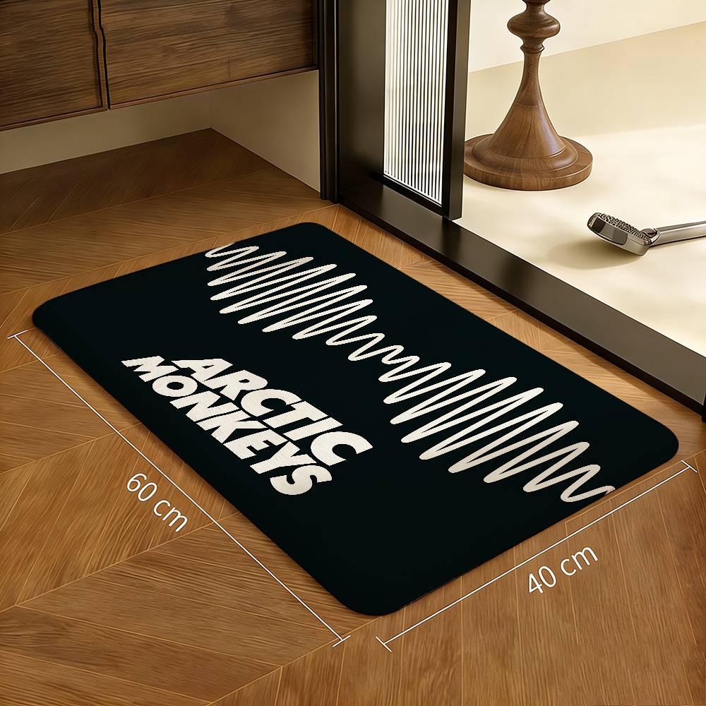 A-Arctic M-Monkeys Rock Band Music Entrance Door Mat Nordic Style Bedroom Living Room Doormat Home Balcony Anti-Slip Home Decor