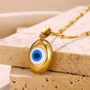 Devil's Eye Light Luxury Pendant Necklace for Women