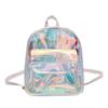 Spring and summer new laser multi-purpose backpack female fashion versatile transparent fairy jelly bag