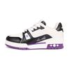 Trainer Low Top Skateboard Shoes Women's Purple 1ADHMR
