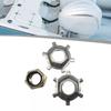 Marine Maintenance Prop Nut Kit Marine Components High-hardness Alloy Kit Copper Steel Alloy Direct Installation