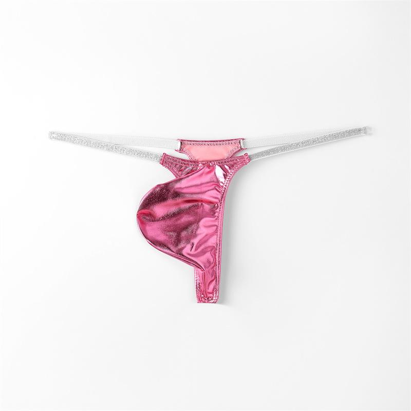 Ανδρικό στρινγκ θρίλ μπαγκ χαμηλοκάβαλο σέξι στενό γοφούδι λεπτό ανδρικό σέξι εσώρουχο