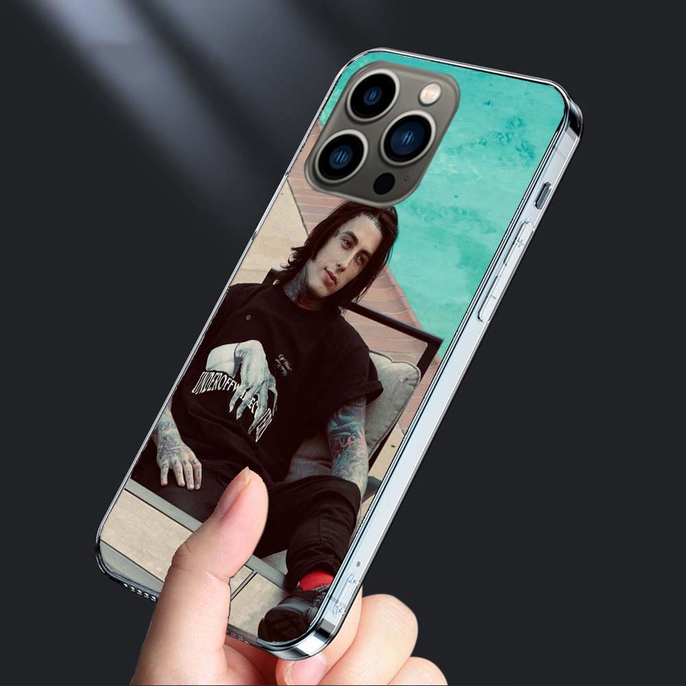 Singer R-Ronnie R-Radke Phone Case For Iphone 16E 15 Pro 14 Plus 17E 16 17 Pro Max Air 11 12 13 Mini Shockproof Capa Cute Cov