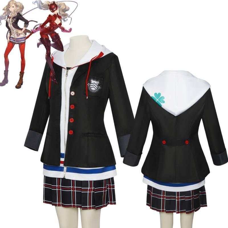 Persona Anne Takamaki Cos Clothing Jk Cartoon Games Cosplay Suit Perform Stage